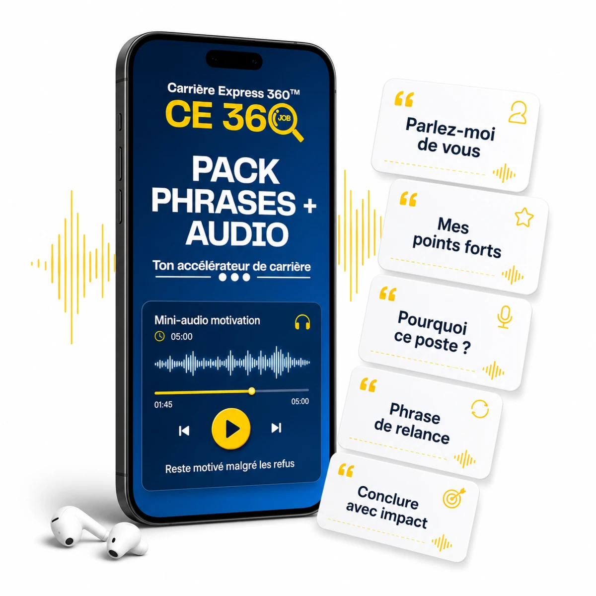 Pack Phrases + Audio